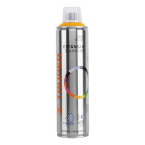 Pintura aerosol amarillo, bote esbelto 400 ml, TRUPER