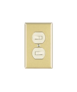 Placa Armada Volteck Standard 2 Interruptores Aluminio - Resistencia Metálica para Control de Iluminación Intensivo (Clave 48498)