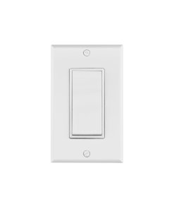 Placa Armada Volteck Classic Interruptor Sencillo - Versatilidad en Control de Iluminación para Todo Tipo de Espacios (Clave 40017)