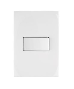 Placa Armada Volteck Oslo Interruptor Escalera Blanco - Funcionalidad para Pasillos y Escaleras con Estilo Moderno (Clave 46493)