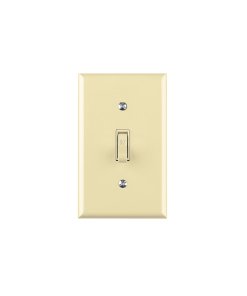 Placa armada Volteck interruptor sencillo línea Standard marfil - Tecnología de control básico para espacios tradicionales que proporciona conmutación confiable con tonalidad cálida y discreta (Clave 48491)