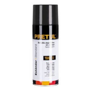 Pintura en aerosol, gris oscuro, 400 ml, PRETUL