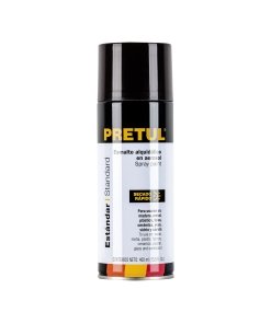 Pintura en Aerosol Tabaco 400ml, Acabado Perfecto para Interiores y Exteriores, PRETUL Pretul Clave 27179
