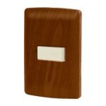 Placa Armada Volteck Italiana Timbre Madera - Toque Natural para Sistemas de Aviso Acústico (Clave 49952)