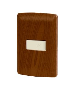 Placa Armada Volteck Italiana Timbre Madera - Toque Natural para Sistemas de Aviso Acústico (Clave 49952)