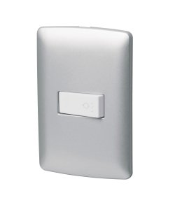 Placa Armada Volteck Italiana Timbre Plata - Brillo Metálico para Sistemas de Timbre con Toque de Lujo (Clave 46484)