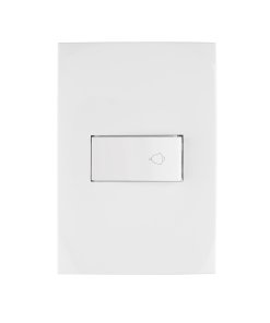 Placa Armada Volteck Oslo Timbre Blanco - Diseño Limpio para Dispositivos de Aviso con Estilo Nórdico (Clave 46498)
