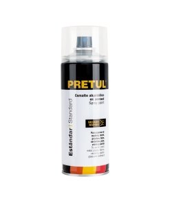 Pintura en Aerosol Transparente 400ml, Protección Extra para Superficies Expuestas, PRETUL Pretul Clave 27176