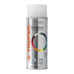 Pintura en aerosol Truper transparente mate bote tradicional 400ml - Tecnología de sellado sin brillo para superficies decorativas que protege contra manchas sin alterar la apariencia original (Clave 102801)