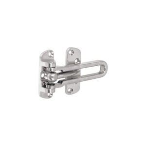 Pasador abatible para puerta, acabado cromo mate, HERMEX