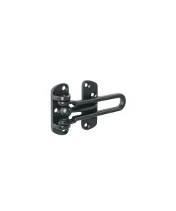 Pasador Abatible para Puerta, Acabado Negro, Alta Funcionalidad para Instalaciones, Clave 45678, HERMEX