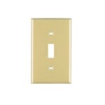 Placa para interruptor vertical, de aluminio, línea Standard