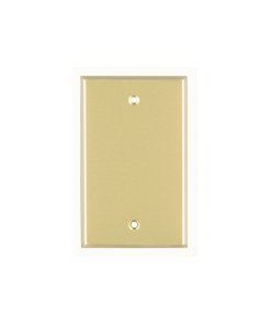 Placa ciega Volteck de aluminio línea Standard - Tecnología de cobertura metálica para configuraciones futuras que mantiene uniformidad visual con durabilidad superior garantizada (Clave 46402)