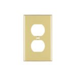 Placa dúplex de aluminio, línea Standard, VOLTECK