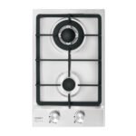 Parrilla gas empotrable 30cm, 2 quem, acero inox, RIVIERA