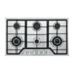 Parrilla gas empotrable 90cm, 6 quem, acero inox, RIVIERA