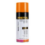 Pintura en Aerosol Naranja Neón 400ml, Alta Visibilidad para Señalización, PRETUL Pretul Clave 27005