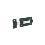 Pasador de barra plana 4', negro, HERMEX
