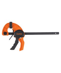 Prensa Truper de ajuste rápido de 12" con cuerpo de nylon - Tecnología liviana de alta velocidad para montajes repetitivos que elimina fatiga mientras maximiza productividad (Clave 100141)