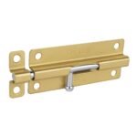 Pasador de barril de acero latón 5', HERMEX