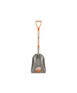 Pala carbonera Truper Classic puño 'Y' - Tecnología de acero templado para trabajos pesados que maximiza la durabilidad en condiciones extremas (Clave 17158)