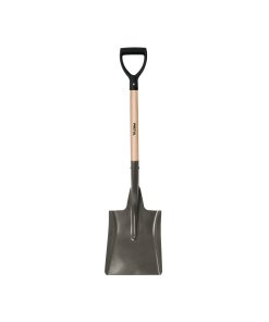 Pala cuadrada, puño 'Y', mango 28', diseño versátil para trabajos en jardín, Pretul clave 22511