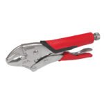 Pinza de presión con mango bimaterial de 7" quijada curva Urrea PCUB7