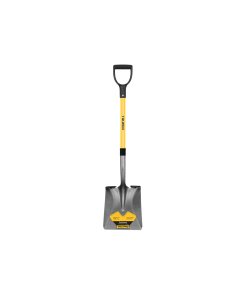 Pala cuadrada Truper square point shovel poly D fiberglass handle - Tecnología compuesta ultraligera para jardinería profesional que elimina vibraciones y humedad prolongando la vida útil (Clave 17151)