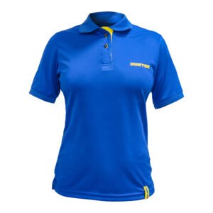 Playera tipo polo dry fit para dama color azul talla G Surtek PDFL