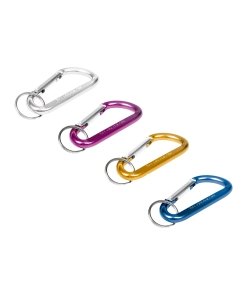 Pieza de llavero tipo bandola en pecera con 30 pz, práctico para llaveros personalizados, Pretul clave 65002