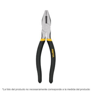 Pinza para electricista 7' mango de PVC, PRETUL