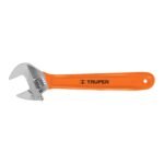 Llave ajustable (perico) 12' cromada, TRUPER