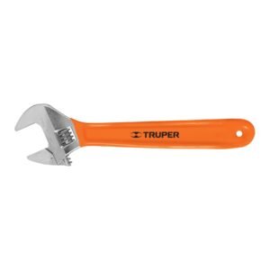 Llave ajustable (perico) 12' cromada, TRUPER