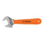 Llave ajustable (perico) 6' cromada, TRUPER