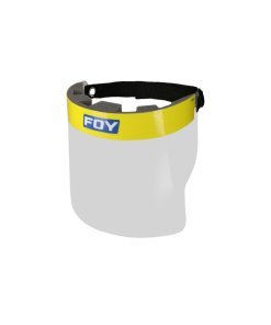 Protector de seguridad facial, transparente Foy PFA01