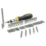Juego de puntas y accesorios hexágono de 1/4", 52 piezas Surtek PFC52