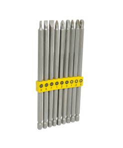 Juego combinado de puntas extra largas hexágono de 1/4", 9 piezas Surtek PFCL9