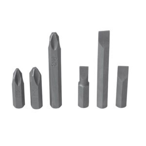 Juego de puntas de impacto combinadas intercambiables para destornillador D10, 6 piezas Surtek PFD10
