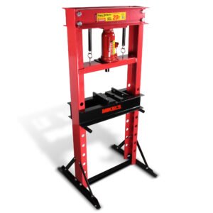 Prensa hidráulica con gato hidráulico (20 ton) MIKELS PH-20