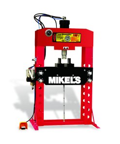 Prensa hidroneumática con pistón y manómetro (100 ton) MIKELS PHB-100