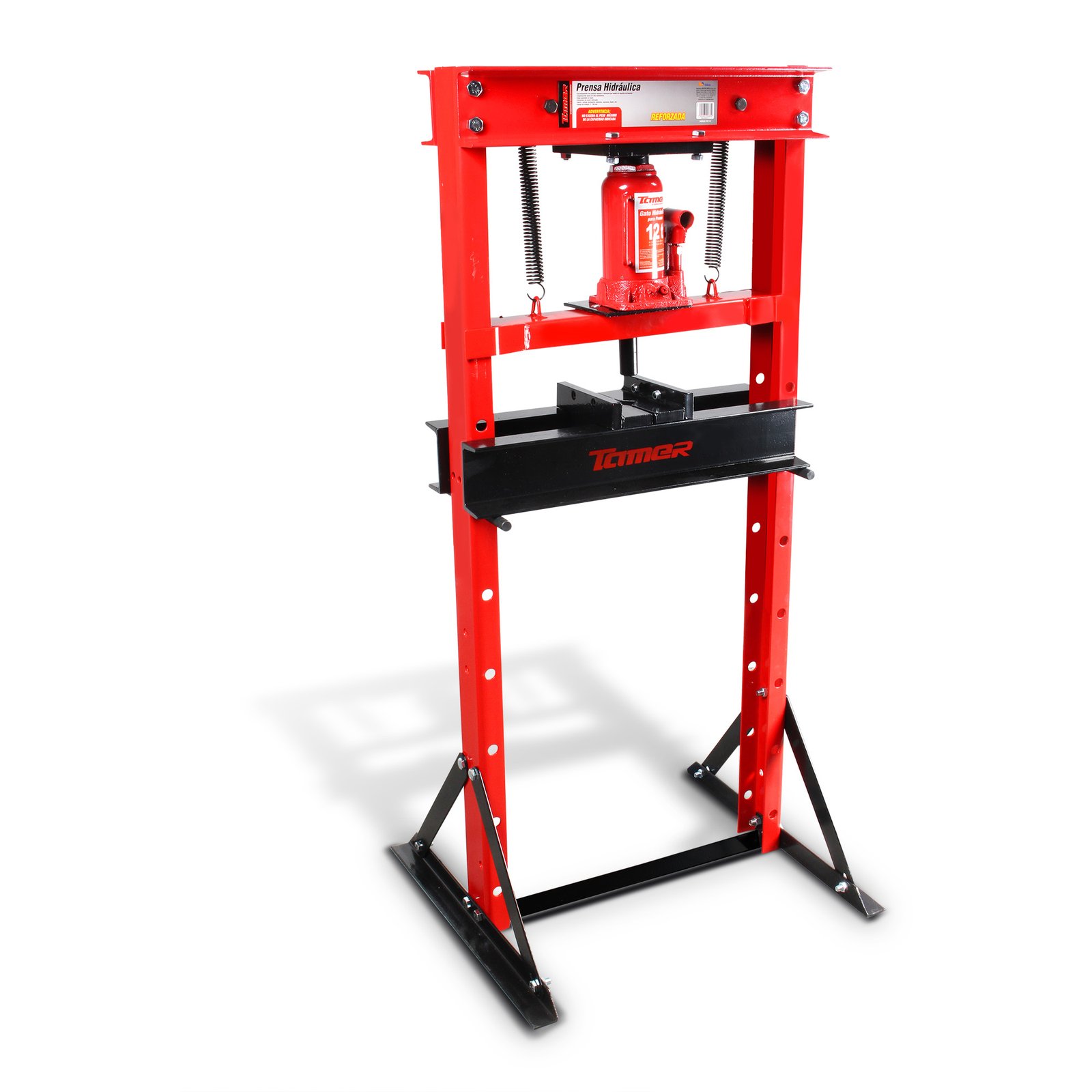 Prensa hidráulica con gato hidráulico (12 ton) TAMER PHT-12