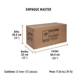 Imán flexible de acero con LED, 3 kg, TRUPER
