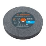 Rueda abrasiva p/esmeril 10'x32mm, óxido aluminio, grano 36