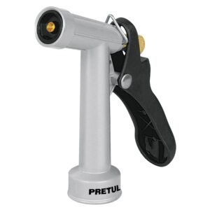 Pistola metálica para riego de 4', 2 funciones, PRETUL
