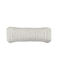 Piola de Algodón de 10 mm x 15 m Natural, Alta Resistencia para Proyectos Pesados, clave 45696 - Fiero
