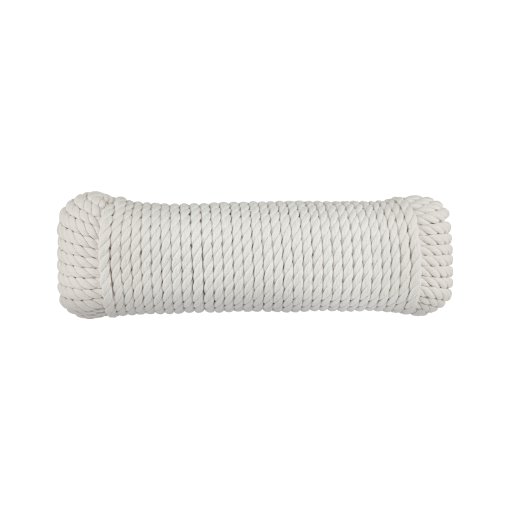 Piola de Algodón de 10 mm x 30 m natural, FIERO