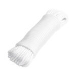 Piola de poliéster diamante de 4mmx15m blanca, madeja, FIERO