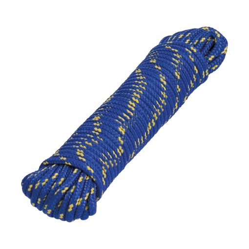 Piola de polipropileno trenzada de 5mm x 15m en madeja
