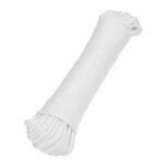 Piola de poliéster diamante de 5mmx30m blanca, madeja, FIERO