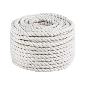 Piola de Algodón de 6 mm x 15 m natural, FIERO